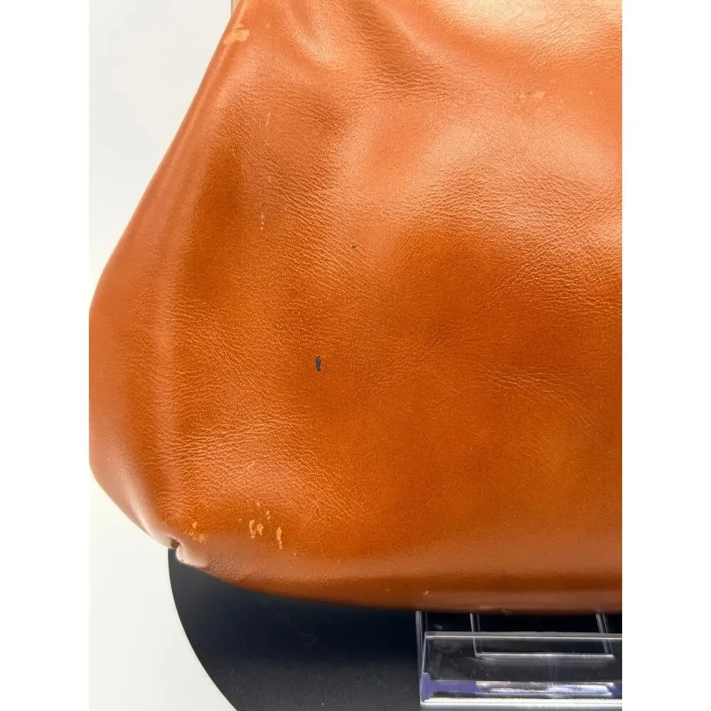 Patricia Nash Savena Kiss-Lock Wristlet - Tan Burnished Leather